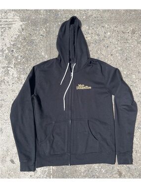 Mrs‎ Doubtfire Movie Full Zip Hoodie Gold Embroidery M Rare